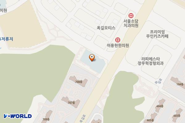 부천시 별빛마루도서관 위치 지도 — 경기도 부천시 옥길로 105