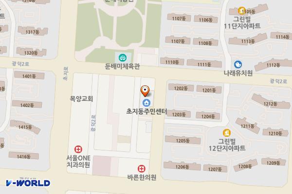 초지동행정복지센터 위치 지도 — 경기도 안산시 단원구 초지동로 67