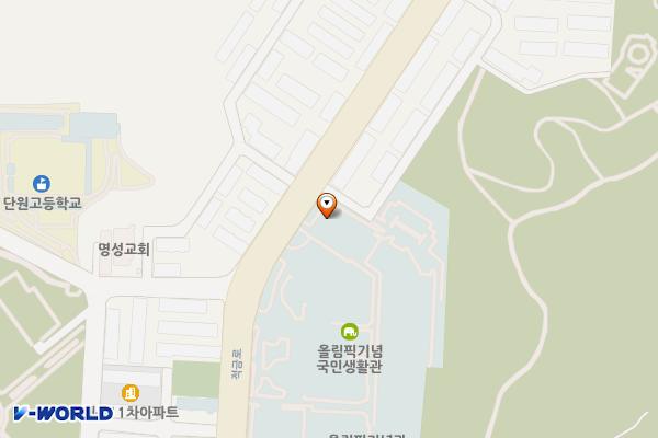 안산올림픽수영장 위치 지도 — 경기도 안산시 단원구 적금로 202