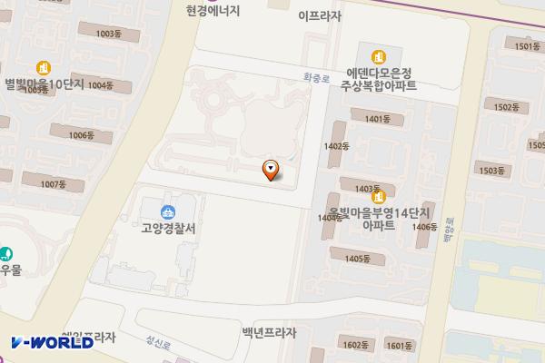 고양어린이박물관 위치 지도 — 경기도 고양시 덕양구 화정동 1003 ,고양시 어린이 박물관