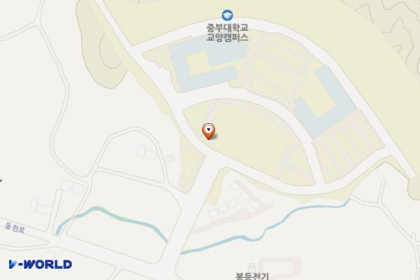 중부대학교고양캠퍼스 위치 지도 — 경기도 고양시 덕양구 동헌로 305