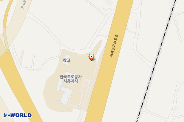 한국도로공사 시흥지사 위치 지도 — 경기도 시흥시 동서로1176번길 24