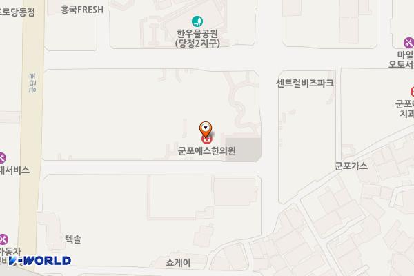당정10공영주차장 위치 지도 — 경기도 군포시 당정동 181-6