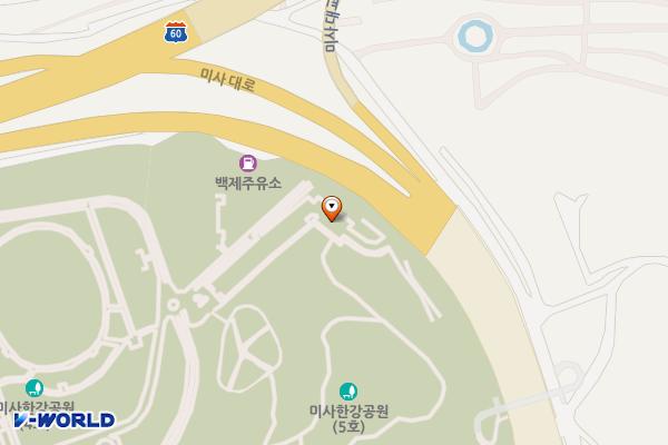 미사한강공원5호주차장 위치 지도 — 경기도 하남시 망월동 832