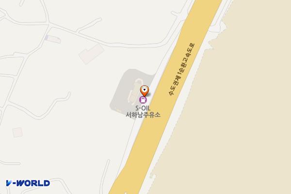 서하남 간이 휴게소 (판교) 위치 지도 — 경기도 하남시 수도권제1순환고속도로 19