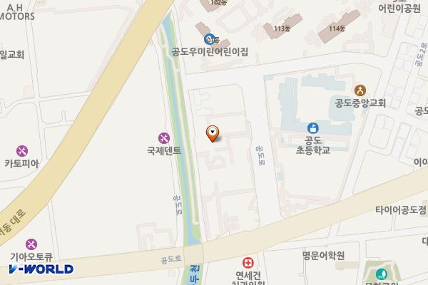 공도건강생활지원센터 위치 지도 — 경기도 안성시 공도읍 공도로 51-11