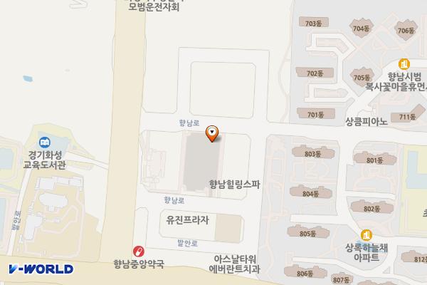 향남환승터미널 위치 지도 — 경기도 화성시 향남읍 향남로 424