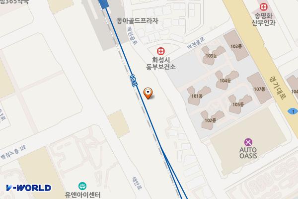 병점주차장 위치 지도 — 경기도 화성시 병점동  391-2(지평식)