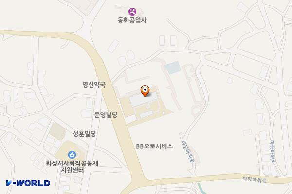 팔탄면행정복지센터 위치 지도 — 경기도 화성시 팔탄면 구장길 14