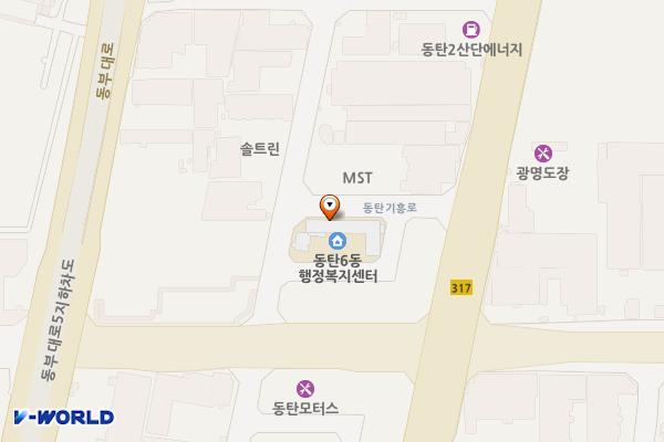 동탄산단공영주차장 위치 지도 — 경기도 화성시 동탄산단8길 15-12