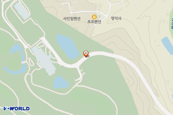 포레스트힐컨트리클럽 위치 지도 — 경기도 포천시 화현면 봉화로 253