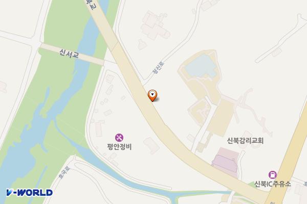 신북면체육문화센터 위치 지도 — 경기도 포천시 신북면 청신로 2119