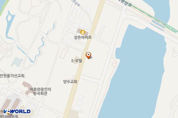 양평에코힐링센터 위치 지도 — 경기도 양평군 양서면 북한강로 38
