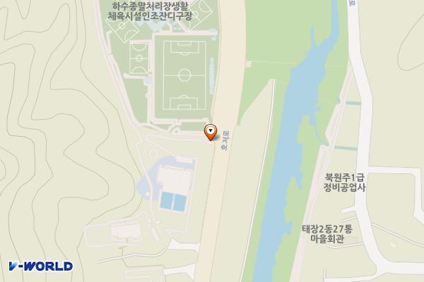 원주환경체육단지 위치 지도 — 강원특별자치도 원주시 호저로 127