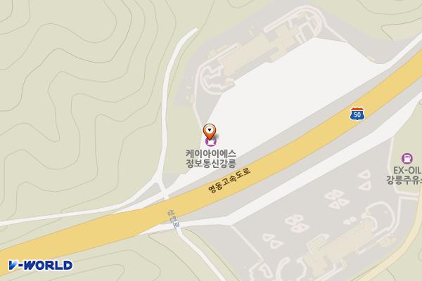 대관령 강릉휴게소 (인천) 위치 지도 — 강원특별자치도 강릉시 성산면 영동고속도로 231