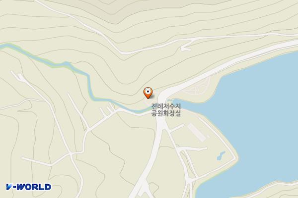 평지마을 주차장 위치 지도 — 경상남도 김해시 진례면 신안리 773-5