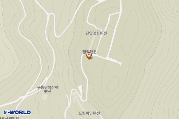 코리아패러글라이딩 위치 지도 — 충청북도 단양군 가곡면 두산길 252