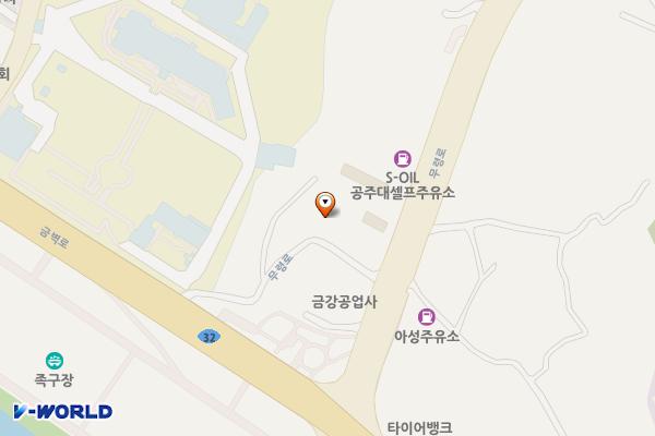 기아오토큐 공주세종서비스 위치 지도 — 충청남도 공주시 무령로 427