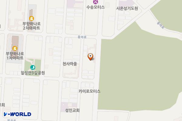 군산종합사회복지관 위치 지도 — 전북특별자치도 군산시 칠성로 59