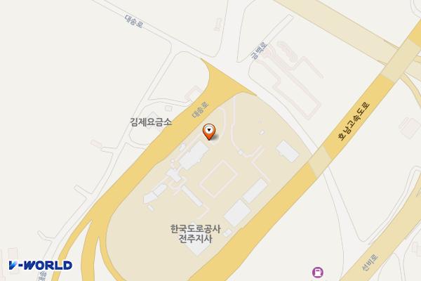 한국도로공사 전주지사 위치 지도 — 전북특별자치도 김제시 금구면 대송로 494-1