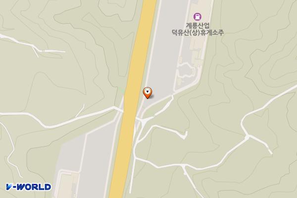 덕유산휴게소 (하남) 위치 지도 — 전북특별자치도 무주군 안성면 통영대전고속도로 148