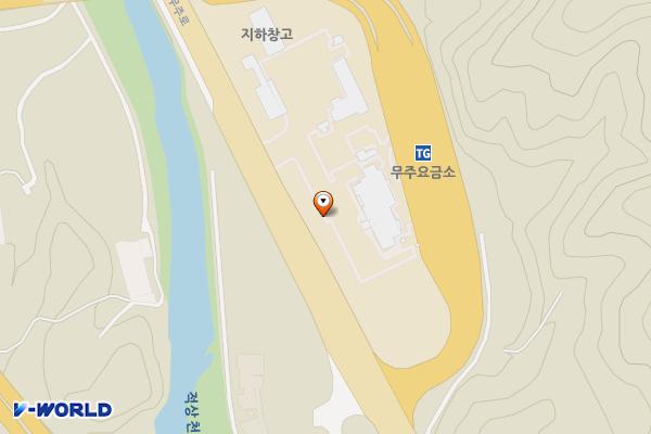 한국도로공사 무주지사 위치 지도 — 전북특별자치도 무주군 무주읍 무주로 1762