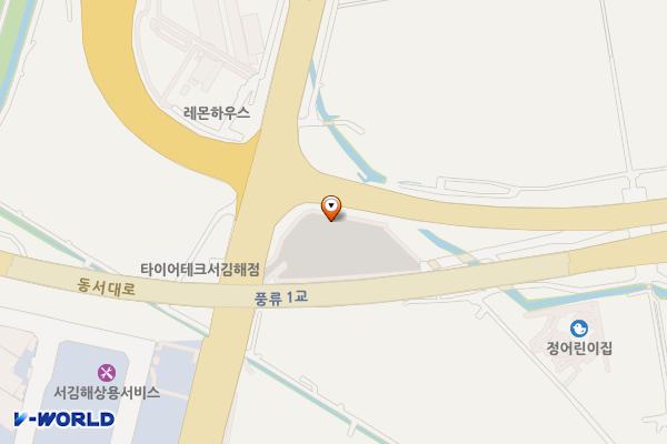 서김해화물자동차 주차장 위치 지도 — 경상남도 김해시 풍유동 758