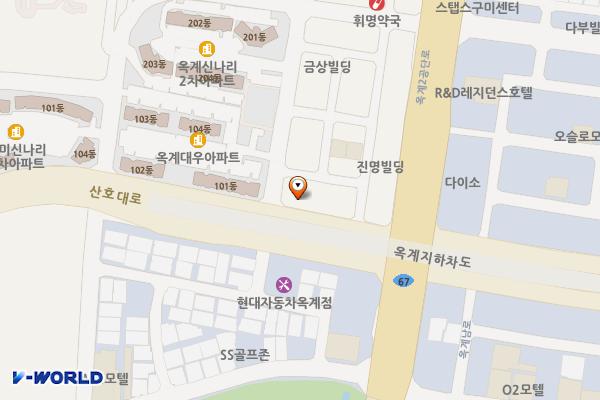 현대자동차 구미지점 위치 지도 — 경상북도 구미시 산호대로25길 4-4