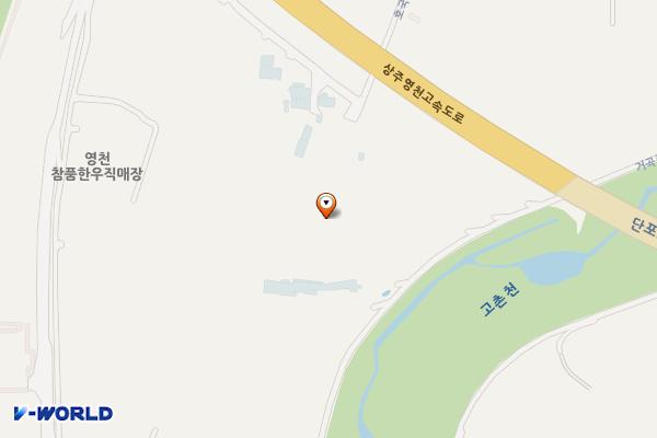 동영천골프랜드 위치 지도 — 경상북도 영천시 고경면 호국로 332-41