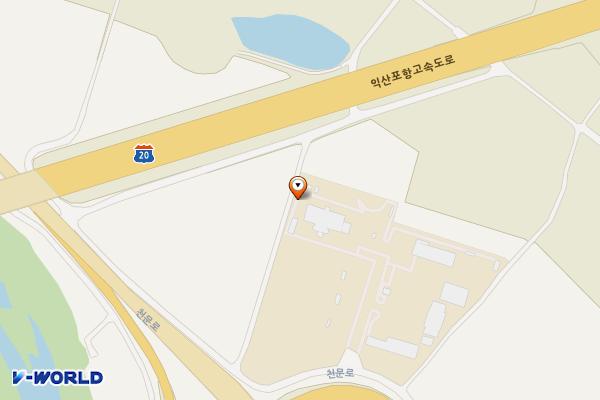 한국도로공사 영천지사 위치 지도 — 경상북도 영천시 화남면 천문로 1140-35