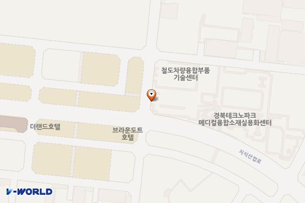 무선전력전송기술센터 위치 지도 — 경상북도 경산시 하양읍 지식산업5로 4