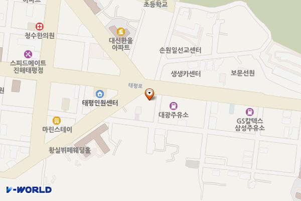현대자동차 경화대리점 위치 지도 — 경상남도 창원시 진해구 태평로 38