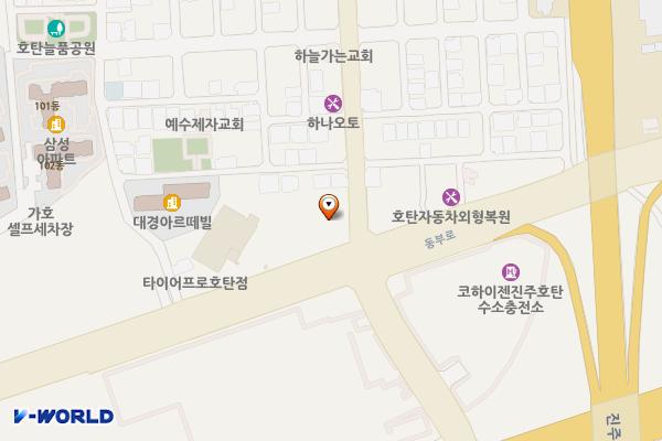 삼성스토어 진주 위치 지도 — 경상남도 진주시 동부로 79