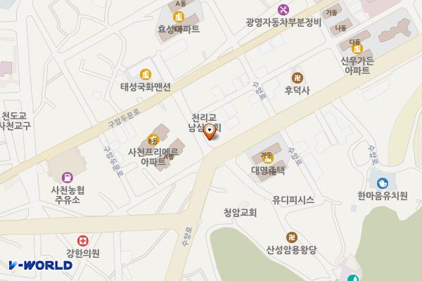 기아오토큐 사천점 위치 지도 — 경상남도 사천시 사천읍 수양로 79