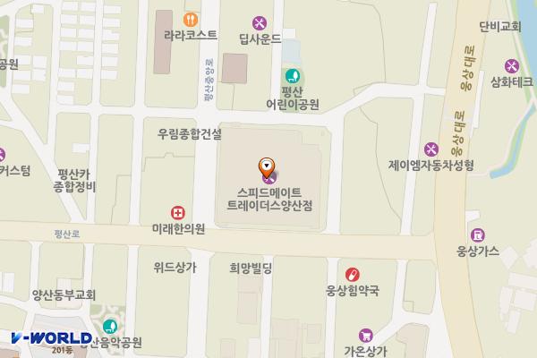 이마트 T 양산점 위치 지도 — 경상남도 양산시 평산로 16