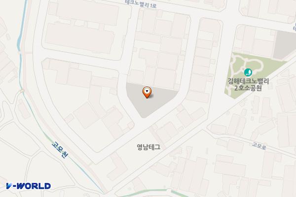 테크노밸리 상평주차장 위치 지도 — 경상남도 김해시 진례면 담안리 1563-7