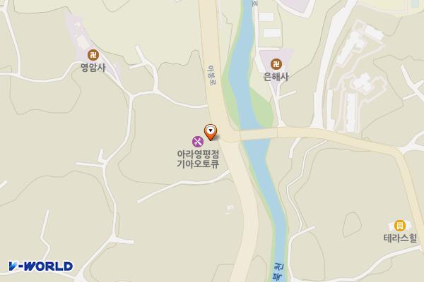 기아오토큐 아라영평점 위치 지도 — 제주특별자치도 제주시 포제길 7
