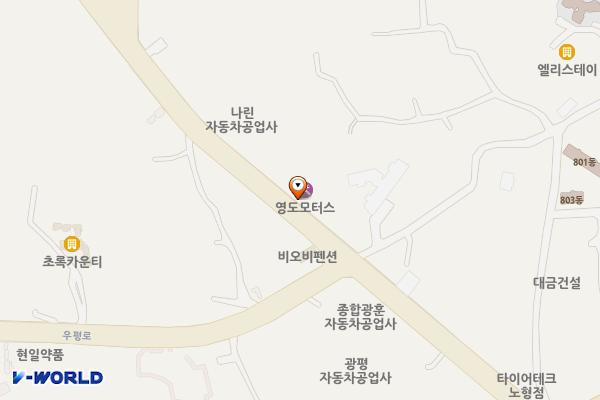 기아오토큐 서제주서비스 위치 지도 — 제주특별자치도 제주시 오광로 193