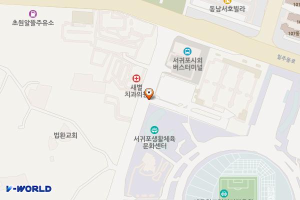 이마트 서귀포점(지상2층주차장) 위치 지도 — 제주특별자치도 서귀포시 일주동로