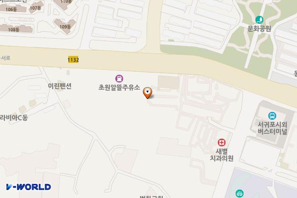 삼성스토어 서귀포 위치 지도 — 제주특별자치도 서귀포시 일주서로 17