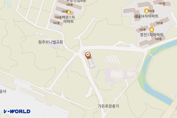 소초공영주차장 위치 지도 — 강원특별자치도 원주시 소초면 장양리 782-1