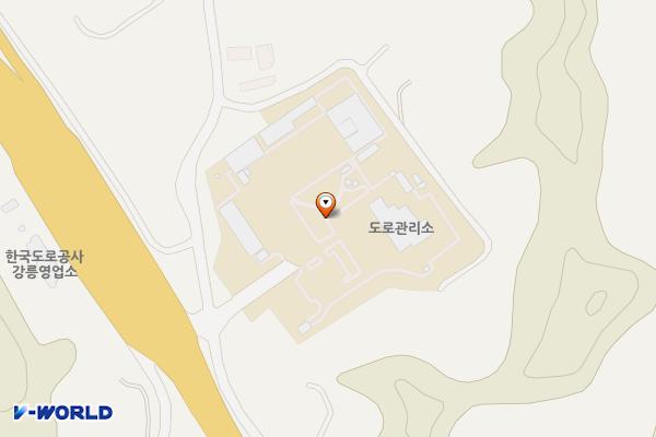 한국도로공사 강릉지사 위치 지도 — 강원특별자치도 강릉시 성산면 소목길 118