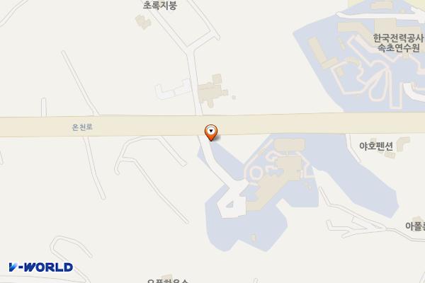 한국도로공사 연수원 위치 지도 — 강원특별자치도 속초시 노학동 753-25 한국도로공사연수원
