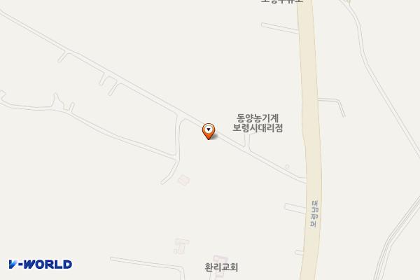 충남 개인택시운송사업조합 위치 지도 — 충청남도 보령시 남포면 관동길 15