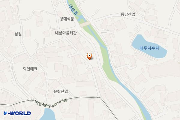 주촌 내삼마을 마을공동주차장 위치 지도 — 경상남도 김해시 주촌면 서부로1541번안길 13
