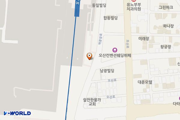 코레일 오산역 위치 지도 — 경기도 오산시 역광장로 37