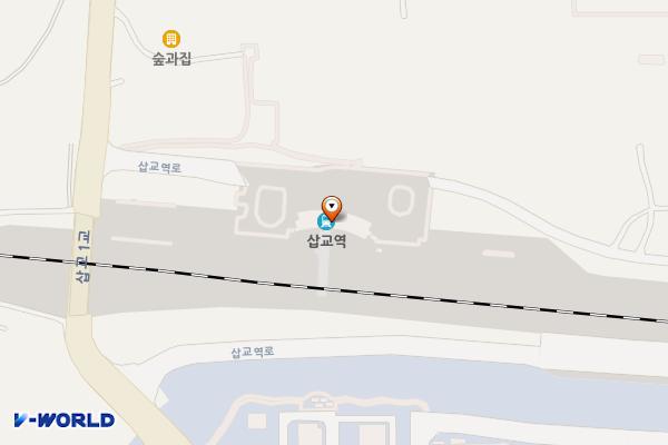 코레일 삽교역 위치 지도 — 충청남도 예산군 삽교읍 삽교역로 101-14