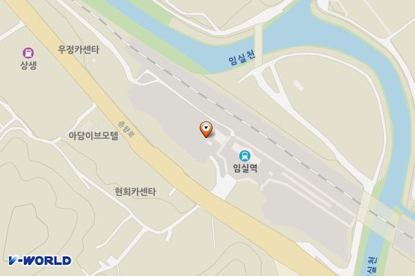 코레일 임실역 위치 지도 — 전북특별자치도 임실군 임실읍 춘향로 2932