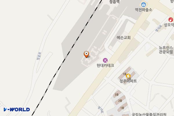 코레일 정읍역 위치 지도 — 전북특별자치도 정읍시 서부산업도로 305