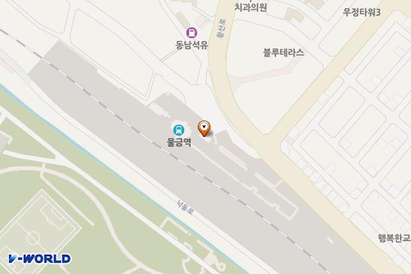 코레일 물금역 위치 지도 — 경상남도 양산시 물금읍 황산로 347